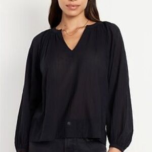 Old Navy Crinkle Gauze Top